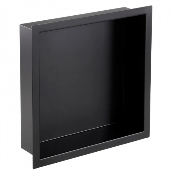 Полиця для ванної кімнати Mixxus Premium Niche-0101 Black (MI6678)