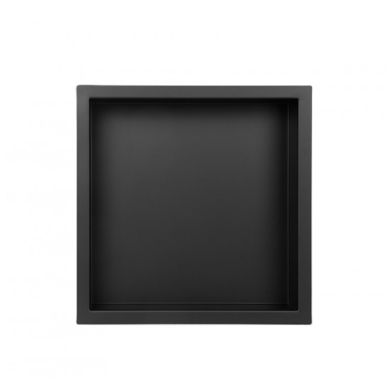 Полиця для ванної кімнати Mixxus Premium Niche-0101 Black (MI6678)