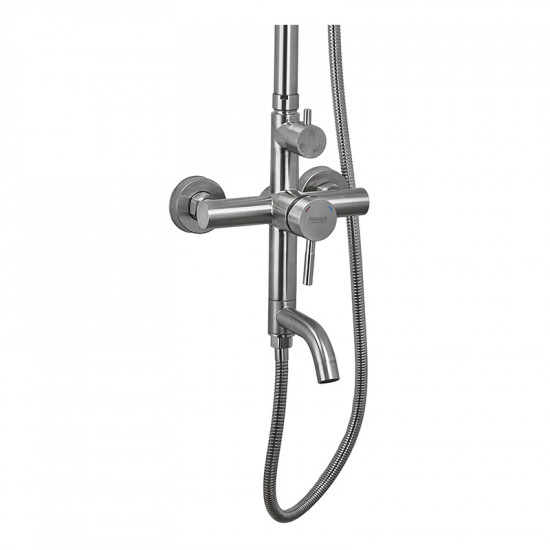 Душова колона зі змішувачем Armata SUS-009-J (нерж. сталь) (CH6176)