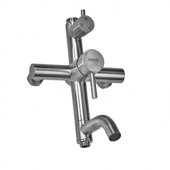 Душова колона зі змішувачем Armata SUS-009-J (нерж. сталь) (CH6176)