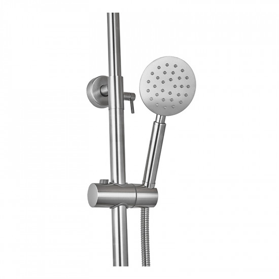 Душова колона зі змішувачем Armata SUS-009-J (нерж. сталь) (CH6176)