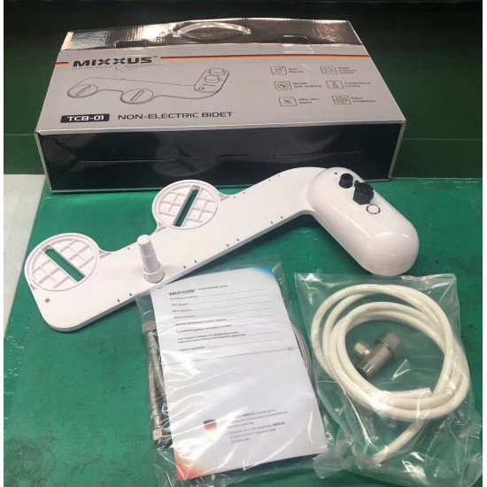 Накладка під кришку унітазу Mixxus Premium TCB-01 Універсальна, з вбудованим гігієнічним душем (MP6