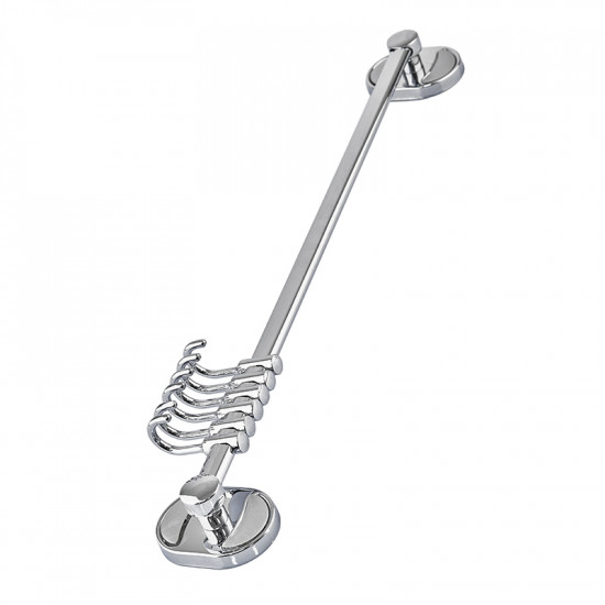 Планка з 6-ма рухомими гачками Zerix AFB-0115-6 (ZX5054)