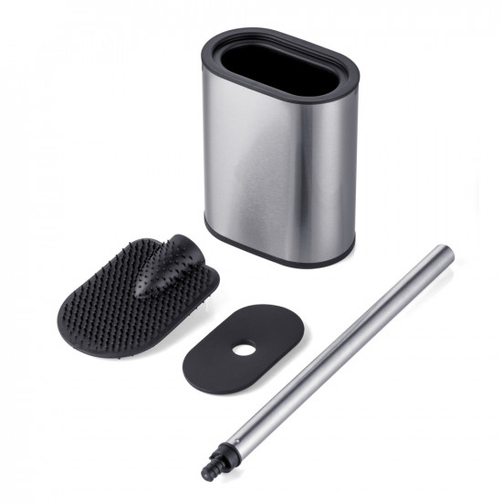 Йоржик для унітазу універсальний Mixxus Premium Diverse-TB0101 SS Color колір нержавійка (MI7066)