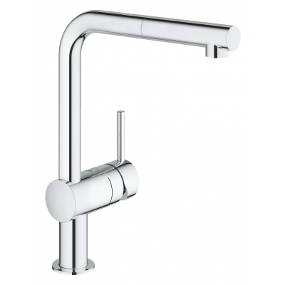 Змішувач для кухні з висувним виливом Grohe Minta (32168000)