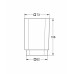 Стакан для зубних щіток Grohe Selection Cube (40783000)