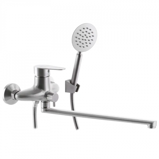 Змішувач для ванни з нерж. стали SUS304 Zerix ASA-006 (Euro) (ZX3159)