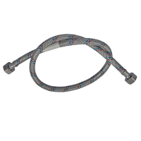 Гибкий шланг для подключения воды гайка 1/2'' - гайка 1/2'' (180 см) Zerix (ZX1557)