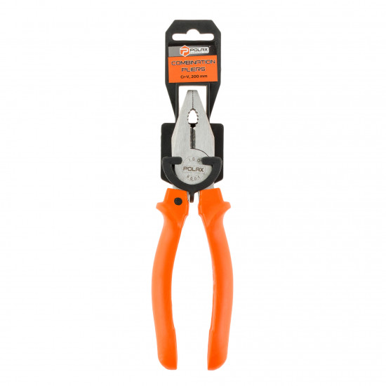 Плоскогубцы-пассатижи Polax универсальные Cr-V 200 мм (35-022)