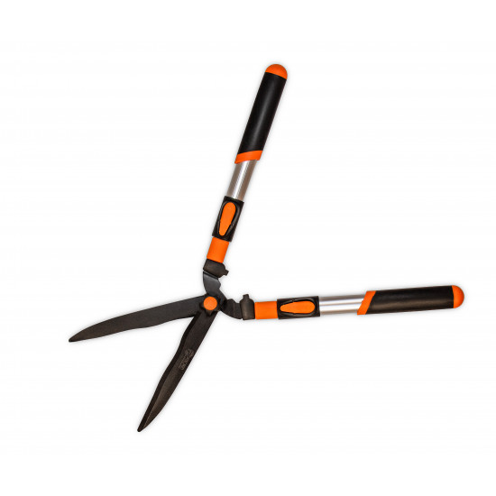Ножиці для стрижки кущів Polax телескопічні з алюмінієвими ручками 680-890 мм (70-026)