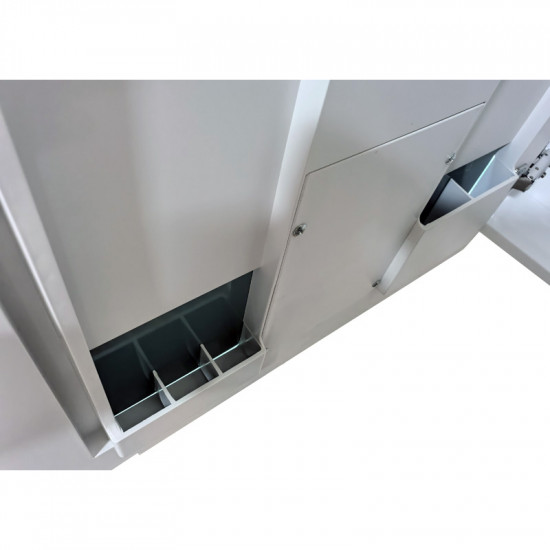 Дзеркальна шафка Mixxus Premium Olivary CM01-80x70x13 з LED Touch, димером, регулятором яскравості (MI8296)