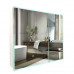 Дзеркальна шафка Mixxus Premium Olivary CM01-80x70x13 з LED Touch, димером, регулятором яскравості (MI8296)