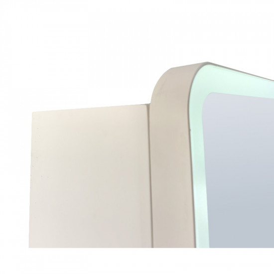 Дзеркальна шафка Mixxus Premium Olivary CM01-80x70x13 з LED Touch, димером, регулятором яскравості (MI8296)