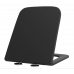 Сидіння-кришка для унітазу Mixxus Premium SEAT COVER QUADRO-DIVERSE-2001 BLACK з мікроліфтом 448х35