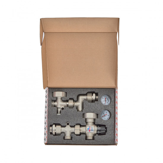 Смешиватель Koer KR.2022 - 1" (с термостатическим смесительным клапаном 20-43°C) (KR5469)