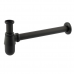 Сифон для раковини Champion Siphon-01 BLACK 1 1/4'' без випуску (під донний клапан) без ревізії (AC