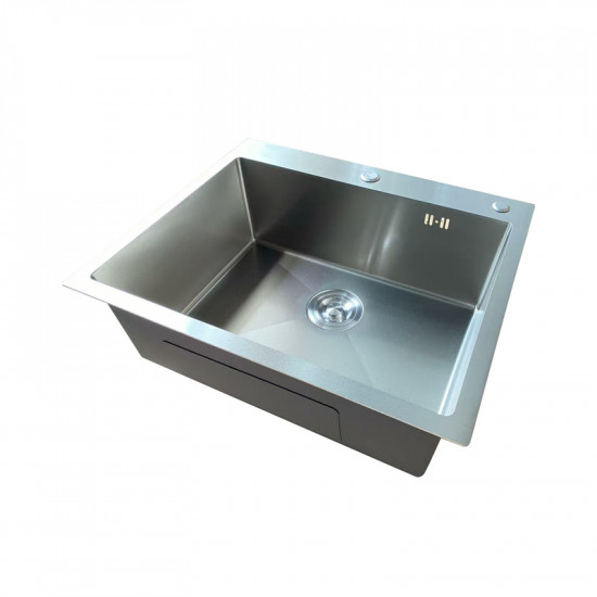 Мойка Mixxus MH6050 Micro Decor SS Color (3.0/0.8) из нерж. стали (цвет нержавейка) (MI8220)