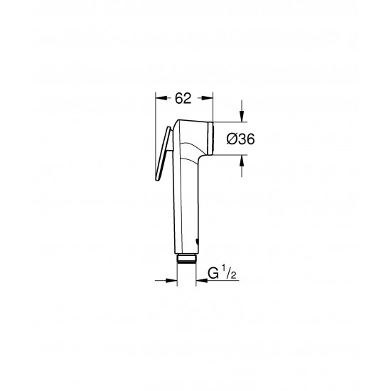 Набір для гігієн.душу Grohe BauLoop New (UA11104202)