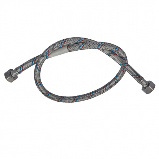 Гибкий шланг для подключения воды Гайка 1/2 - Гайка 1/2 (200 см) ZERIX (ZX1558)