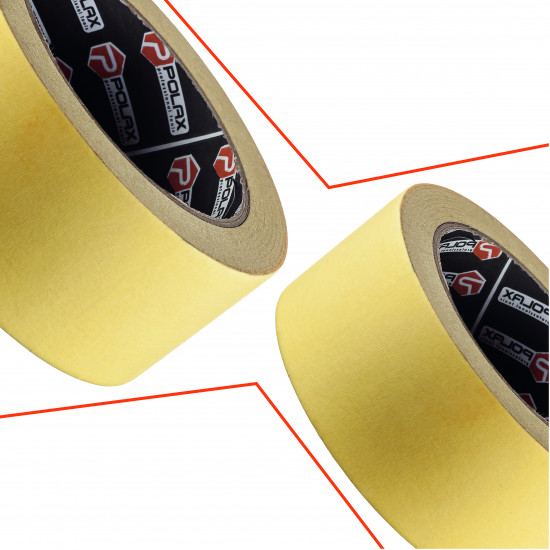 Малярна клейка стрічка Polax Стандарт 48 мм х 50 м (101-293)