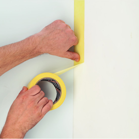 Малярна клейка стрічка Polax Стандарт 48 мм х 50 м (101-293)