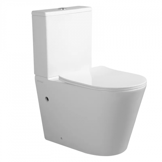 Унітаз-компакт Mixxus BEVEL-0404-T3 660х360х800mm, система змиву TORNADO 3.0 (MI6726)