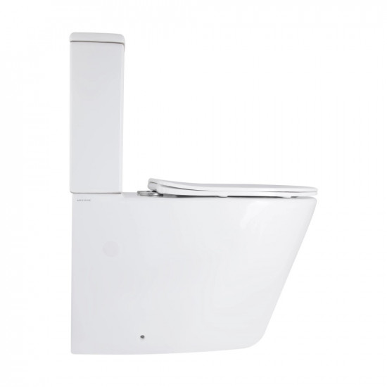 Унітаз-компакт Mixxus BEVEL-0404-T3 660х360х800mm, система змиву TORNADO 3.0 (MI6726)