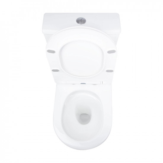 Унітаз-компакт Mixxus BEVEL-0404-T3 660х360х800mm, система змиву TORNADO 3.0 (MI6726)