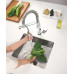 Змішувач для кухні з гнучким виливом Grohe Eurocube (31395000)