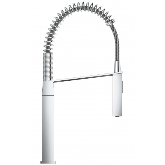Змішувач для кухні з гнучким виливом Grohe Eurocube (31395000)