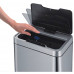 Відро для сміття сенсорне прямокутне Koer TC-020312-07 12 л колір графіт (KR5587)