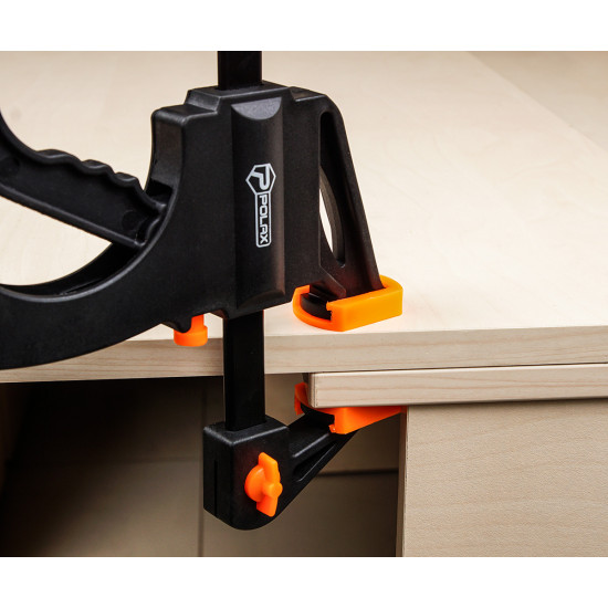 Струбцина Polax столярна автоматична 6" 150 х 325 х 65 мм (22-015)