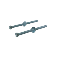 Шпильки різьбові Koer KT-0702 для кріплення підвісного унітазу до інсталяції (KR5646)