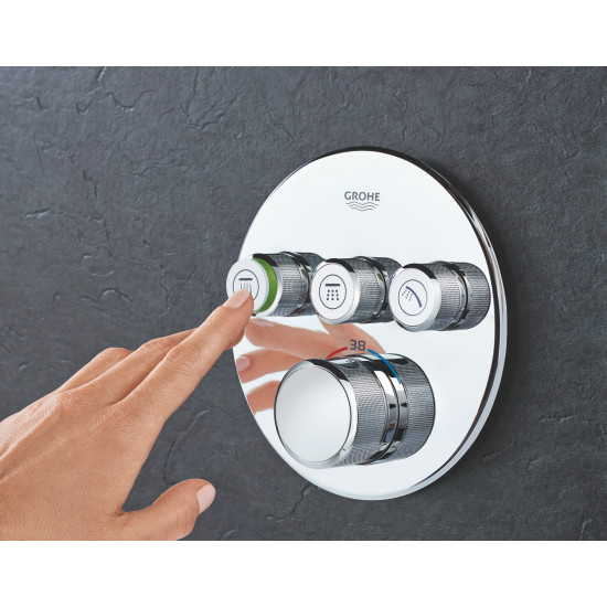 Термостат скрытого монтажа на 3 потребителя Grohe Grohtherm SmartControl (29121000)