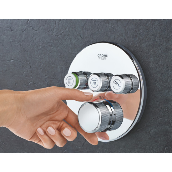Термостат скрытого монтажа на 3 потребителя Grohe Grohtherm SmartControl (29121000)