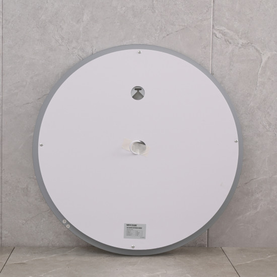 Дзеркало Mixxus Plain MC02-60 (годинник, LED-підсвічування, антизапотівання) (MI6012)