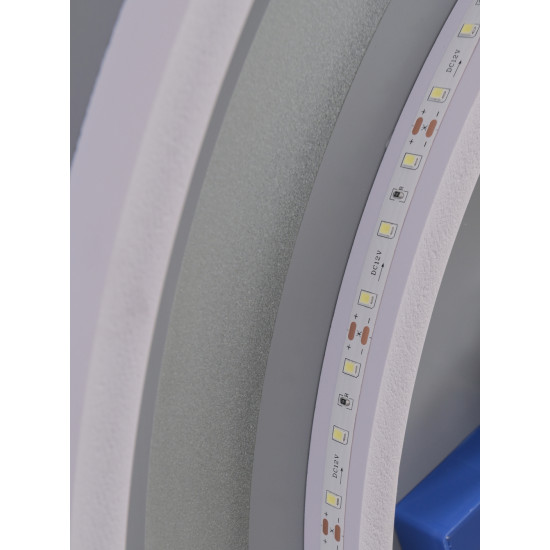 Дзеркало Mixxus Plain MC02-60 (годинник, LED-підсвічування, антизапотівання) (MI6012)