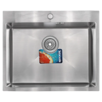 Мойка кухонная Mixxus MX6050-185x1.0 (Satin) (MX0657)