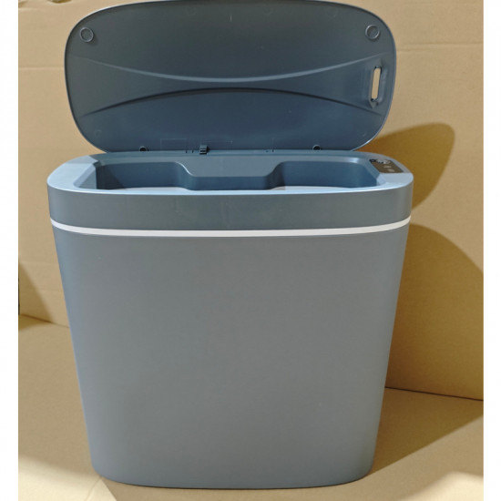 Відро для сміття сенсорне овальне Mixxus Flat-TC0109 Graphite 9 л колір графіт (MI7075)