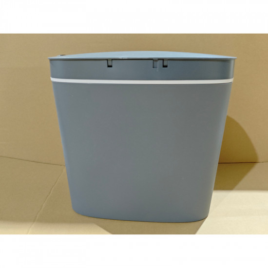 Відро для сміття сенсорне овальне Mixxus Flat-TC0109 Graphite 9 л колір графіт (MI7075)