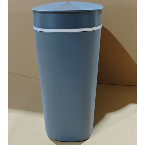 Відро для сміття сенсорне овальне Mixxus Flat-TC0109 Graphite 9 л колір графіт (MI7075)