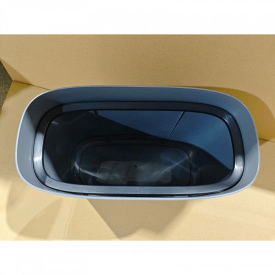 Відро для сміття сенсорне овальне Mixxus Flat-TC0109 Graphite 9 л колір графіт (MI7075)