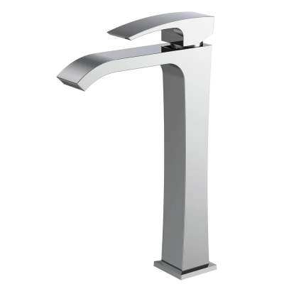 Змішувач для умивальника Koer KB-13007-01 високий (Колір хром) (KR3444)