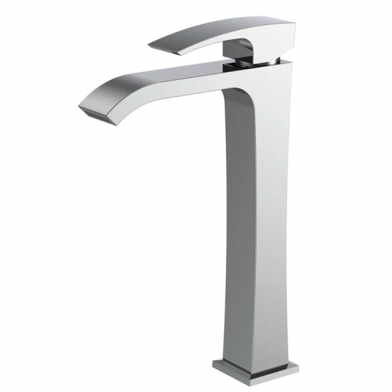 Змішувач для умивальника Koer KB-13007-01 високий (Колір хром) (KR3444)