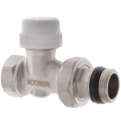 Кран термостатичний прямий 3/4" KOER KR.923-GI (KR2685) Кран термостатичний прямий 3/4" KOER KR.923-GI (KR2685)