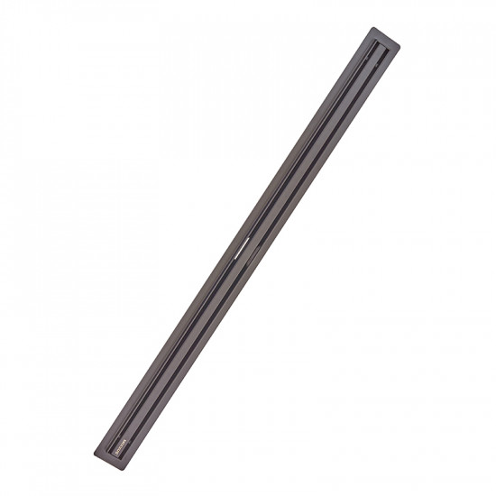 Душовий трап з нерж. сталі SUS304 Mixxus Drain-05-80-Slim Black (30x800мм) (Чорний) (MI6171)