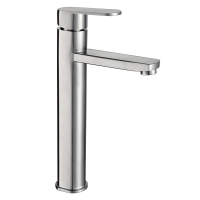 Смеситель для раковины Zerix LEB-001-High из нерж. стали SUS304 (ZX4807)