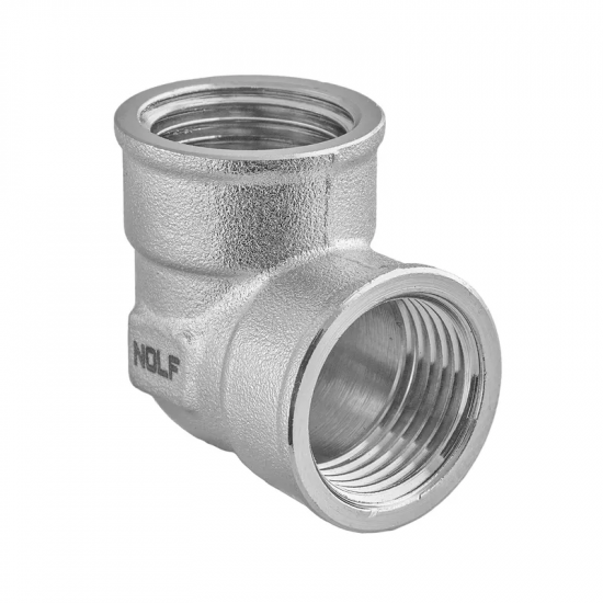 Кут Nolf NFC.L06FF-N-1/2'' FF нікельований (NF3102)