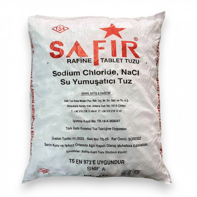 Таблетована вакумна сіль, вищий гатунок, Туреччина SAFIR (10005)