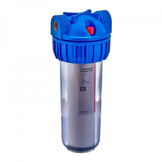 Фільтр для холодної води Koer KV-24-1/2 (колба 3-х складова, 8 атм. 1/2") (KR5017)